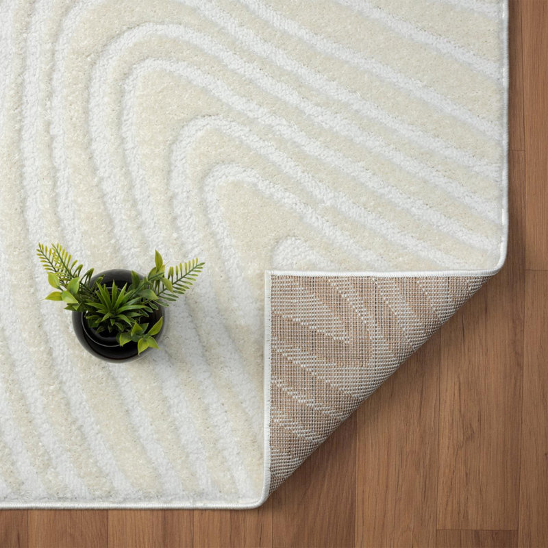 Huberta Abstract Indoor Rug, Rectangle 8' x 10'