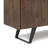 Lowry 60"W Solid Wood Modern Industrial 2-Door Sideboard Buffet with 3 Center Drawers-880736762