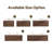 Cristo 60'' Wall Mounted Double Bathroom Vanity with Quartz Top-938838016