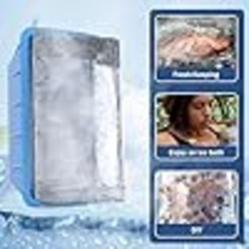 Extra Large Ice Cube Moulds 2Pack 16LB Silicone Large Ice Cube Moulds For Cold Plunge Tub,Reusable Ice Cube Trays For Freezer,Ice Block Moulds For Home Ice Bath,Cold Plunge Accessories,Ice Bath Chiller