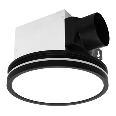 Ventilateur de salle de bain 80 CFM avec éclairage