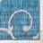 Teal Floral Machine Woven Polypropylene Indoor / Outdoor Area Rug in Teal-1756392045