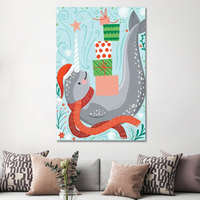 Seas & Greetings II by Arrolynn Weiderhold - Wrapped Canvas Painting