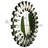 Wall-Mounted Modern Decorative Circle Mirror, Irregular Shape, Suitable For Bathroom, Bedroom, Living Room, Corridor, Entryway, Etc.