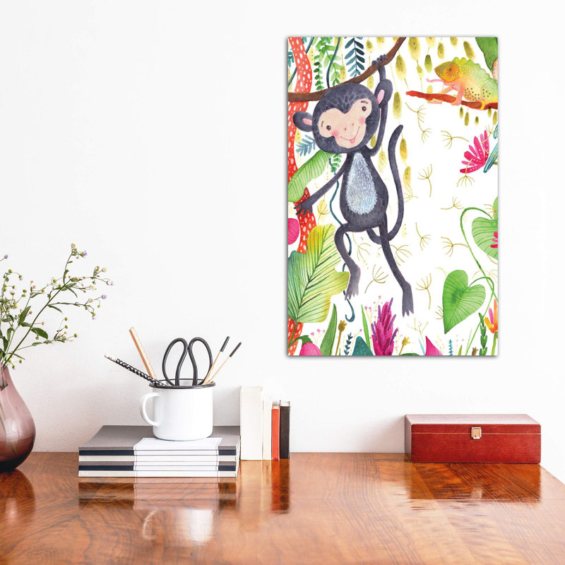 Animals, 18" H x 12" W x 1.5" D, Wrapped Canvas