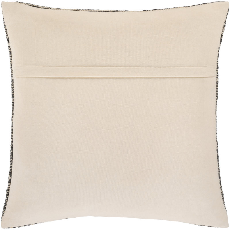 Leif Geometric Wool Blend Reversible Throw Pillow, Polyester/Polyfill