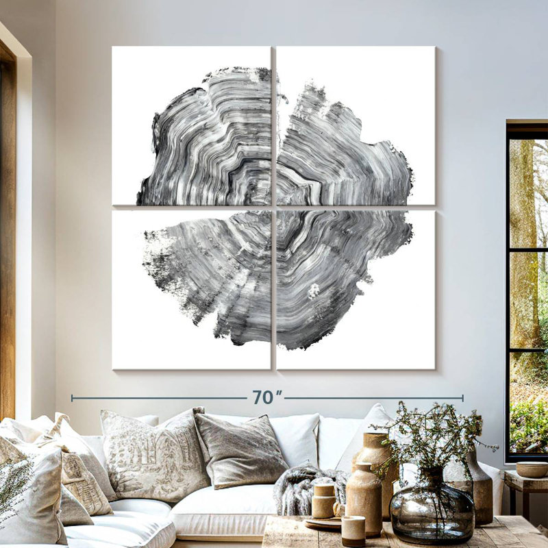 Tree Ring Avery IV, 57" H x 57" W