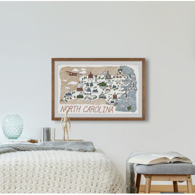 " North Carolina Spots " by Marmont Hill Painting Print