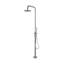 85'' H Stainless Steel Freestanding Outdoor Shower With Handheld Shower-111110169