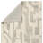 Nikki Chu by  Eminence MNK02 Handmade Abstract Gray and Cream Area Rug-47710402