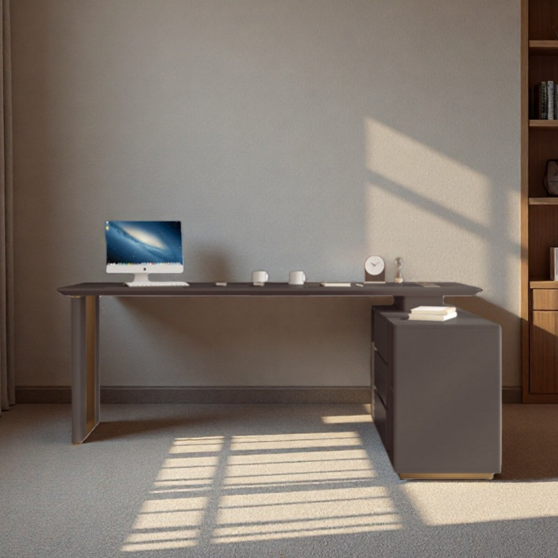 Bureau simple avec tiroir pour ordinateur, H 29,53 po x l 70,87 po x P 47,24 po