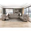 Canapé inclinable double 1 pièce Modern Living