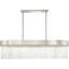 Lustre rectangulaire à 6 lumières DEL-86168927