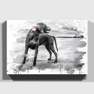 Weimaraner Dog - Wall Art