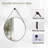Hathorne Metal Flat Wall Mirror-1873006781