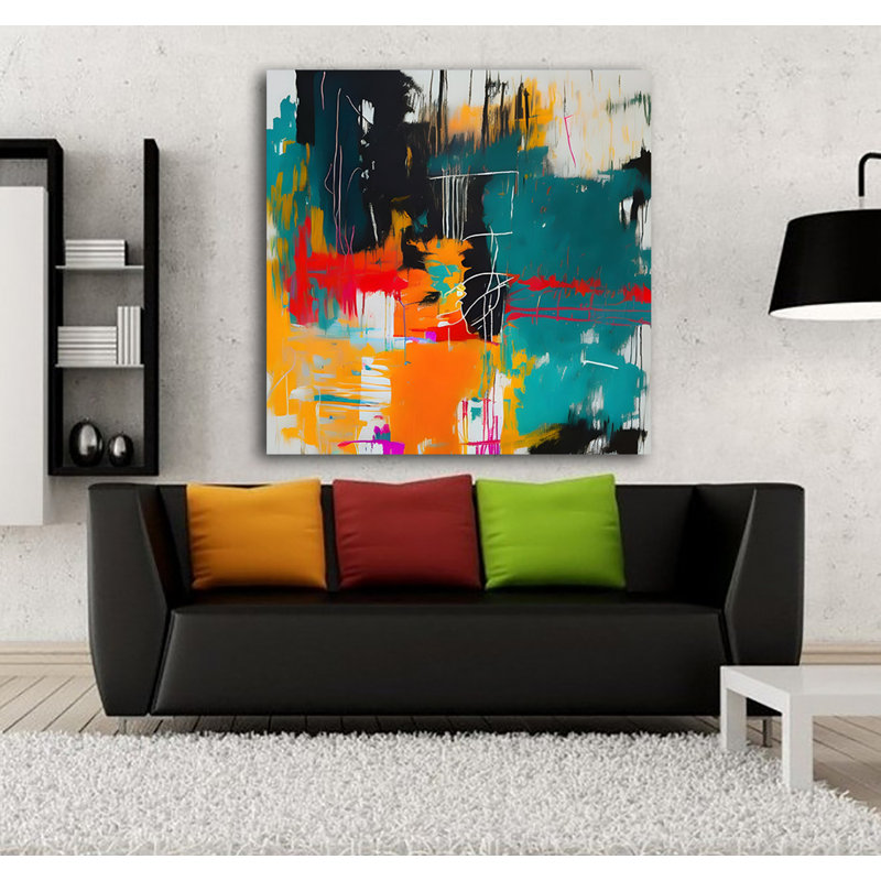 Color Blend I, 36" H x 36" W