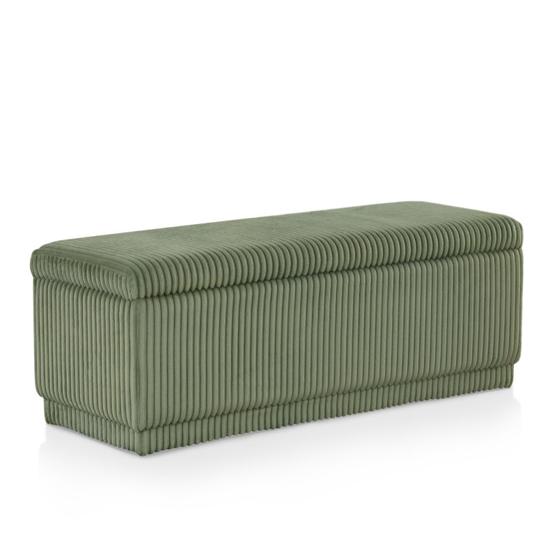 Banc Bessler avec compartiment de rangement caché Robert, Vert