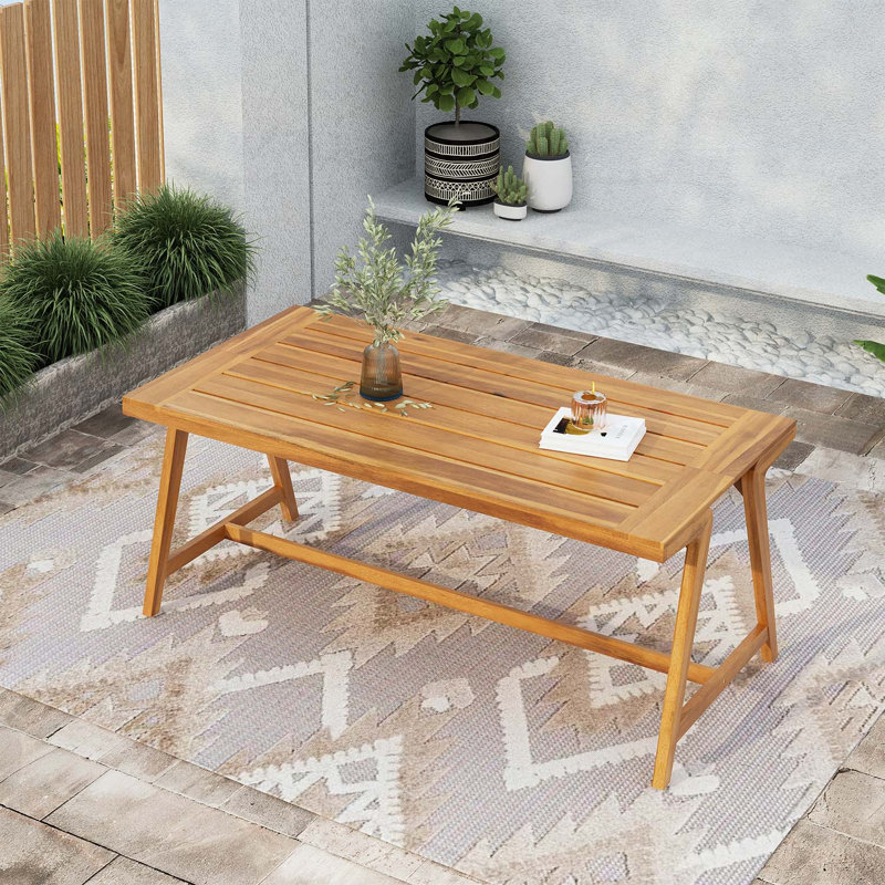 Modern Outdoor Dining Table