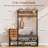 Hall Tree With Bench And Shoe Storage,7-in-1 Entryway Bench With Coat Rack, Hall Tree With Storage Bench, Hangrod And 9 Hooks-2094546849