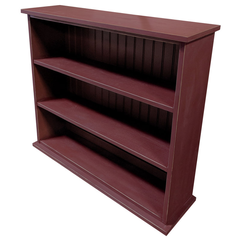 Alekos Small Bookcase, Old Burgundy