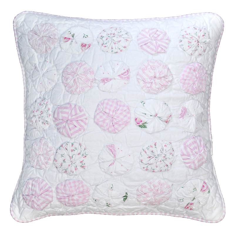 Sherrie Square Pillow Cover & Insert