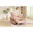 Claverton Manual Swivel Rocker Recliner With Chenille Upholstery-116427463