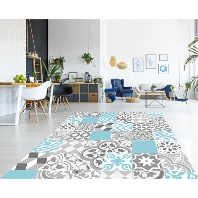 Arruda Geometric Kitchen Mat
