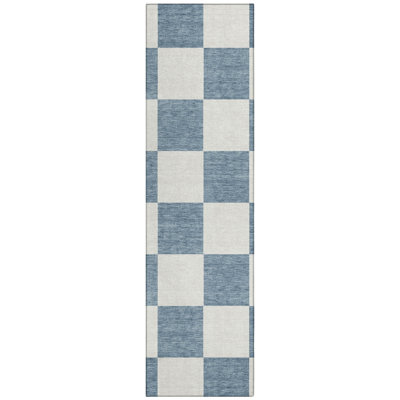 Machine Washable Indoor/Outdoor Chantille ACN2345 Geometric Rug