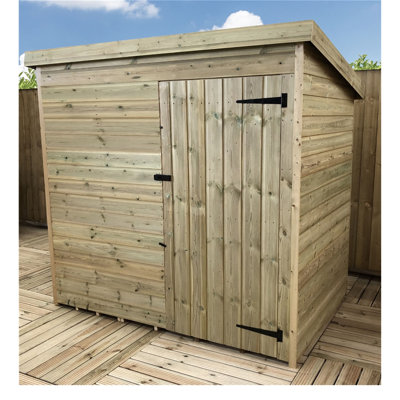 Raglan 5 ft. W x 3 ft. D Solid Wood Garden Shed
