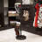 3 Tier Revolving Shoe Tree, Strong Steel Frame, Weighted Base for Stability, Holds Up To 18 Pairs, Antique Bronze Finish, Easy to Assemble, Compact, Bronze-1535303351