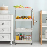 34'' H x 15.75'' W Utility Cart with Wheels