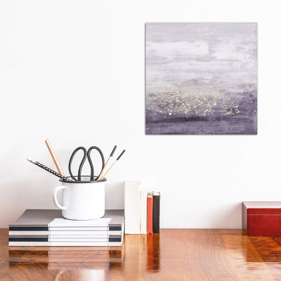 " Amethyst Glitter I " Oil Painting