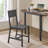 Rustic Wood Chairs With Metal Steel Frame-1430141661