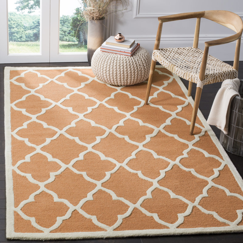 Tapis en laine touffeté à la main Cannen, Rectangle 5 pi x 8 pi