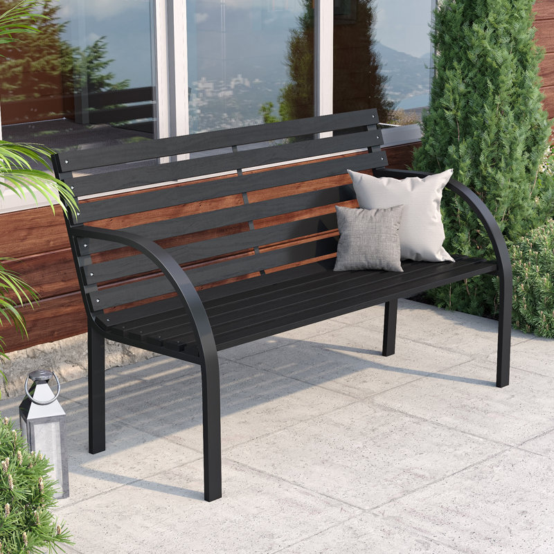 Coosada Steel Park Bench