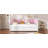 Twin XL To King Size Daybed With 2 Storage Drawers And Upholstered Backrest