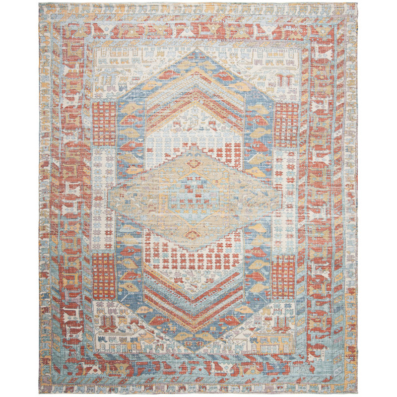Joppatowne Hand Loomed Performance Oriental Rug, Rectangle 8' x 10'