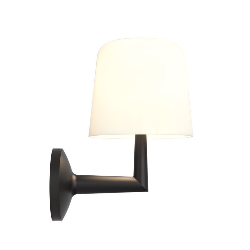 Ella 2 - Light Armed Sconce, Matt Black