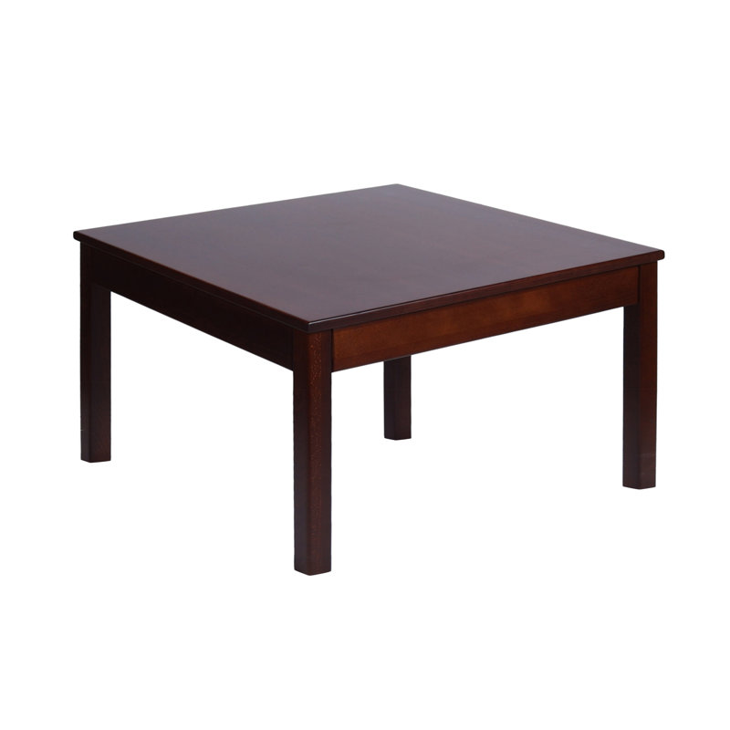 Rossy Solid Wood Coffee Table, 45cm H x 75cm L x 50cm W, Brown, white and pink