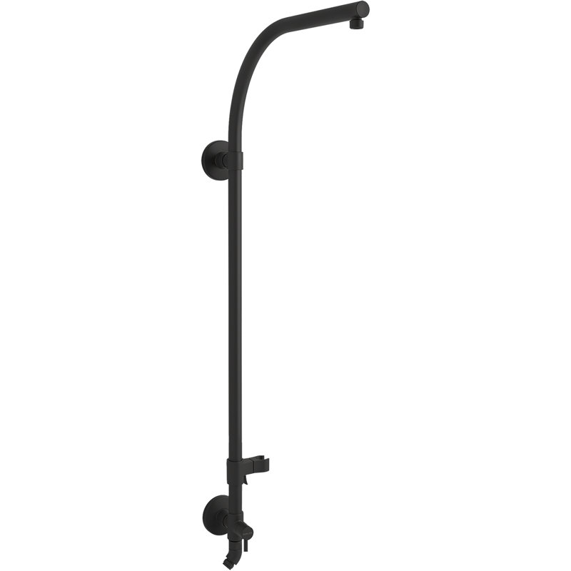 Hydrorail -R Arch Bath/Shower Column, Brushed Black