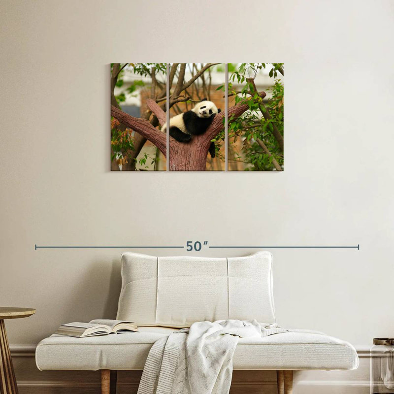 Brampt  Sleeping Baby Panda, 20" H x 33" W