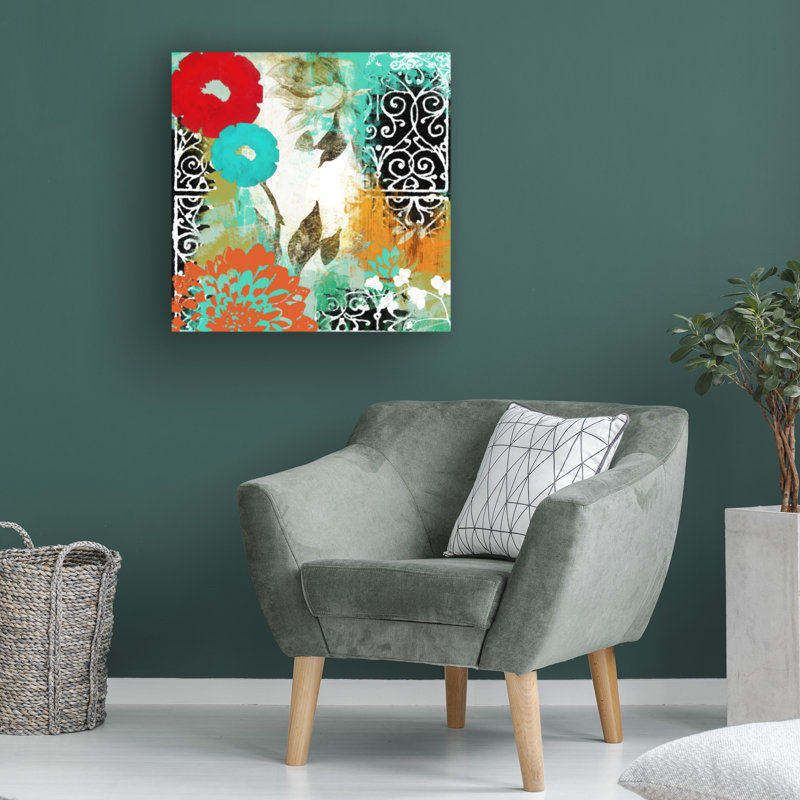 Art sur toile «Bachelo Sasha Bali I», H 14 po x l 14 po