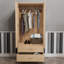 Maybery MDF & Particleboard Wardrobe-1232593837