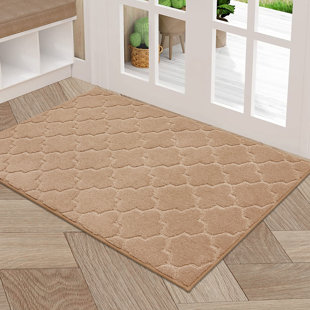 Non-Slip Geometric Doormat