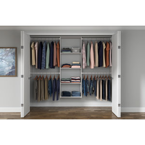 (incomplete)Jax 48" W - 62.5" W Closet System Starter Kit