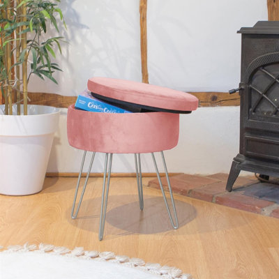 Metal Accent Stool