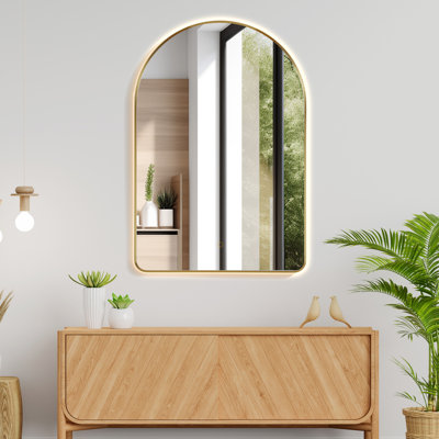 Miroir mural de salle de bain / meuble-lavabo 24 po x 36 po Jeanna