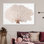 Copper Coral Fan - impression d'art graphique