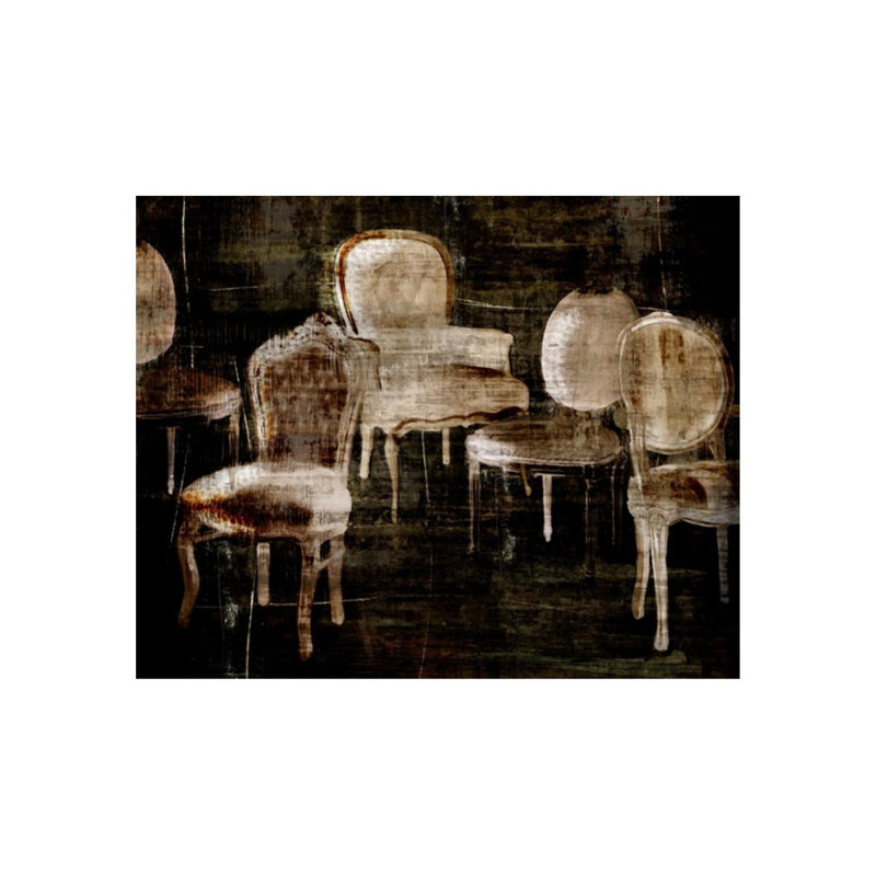 Pressing Matters Print by Chelsea Art Studio, 40" H x 54" W x 1.5" D, Knife Gel