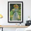 Lady in a Summer Garden by Charles Curran - Picture Frame Painting-62758563-62758558